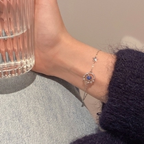 Korea Blue Dream Universe Bracelet Women in Small Design Handdress Girl Light Luxury High-Sense Jewelry
