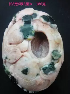 Nanyang Dushan Jade has more than one year's PEN wash ornaments Furong Red