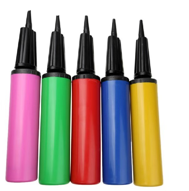 Pump Balloon inflator tool Manual push-pull multi-color two-way cylinder