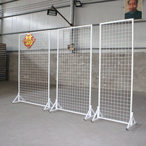 Jewelry display rack grid shelf floor multi-function mesh toy stall pylons Stall net rack White wall hanging