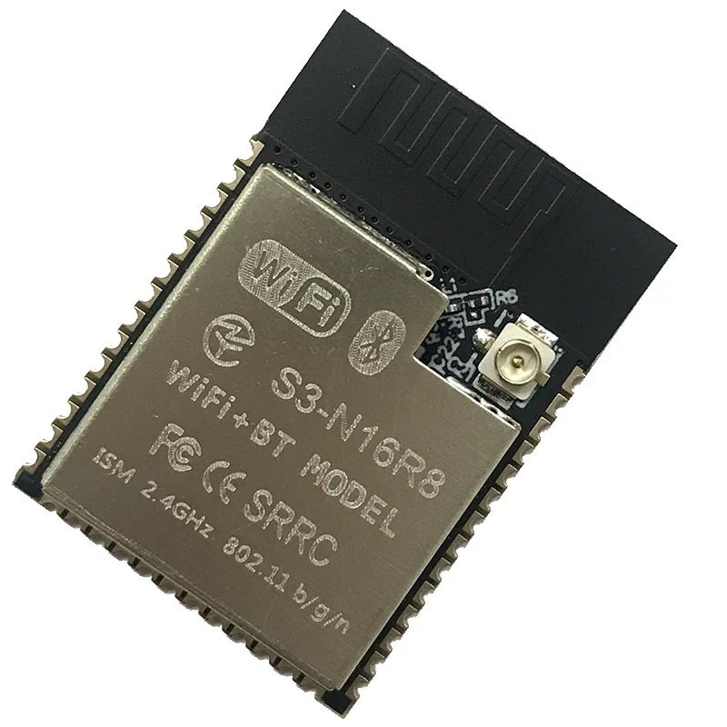 ESP32-S3-1-N16R8/N8R2 32位双核MCU模块Wi-Fi+蓝牙5.0模组