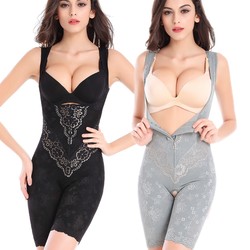 Tingmei Niya ຫນາ zipper ຫຼັງເກີດທ້ອງ, ຍົກ butt-lifting one-piece shapewear waist slimming body tight underwear ສໍາລັບແມ່ຍິງ