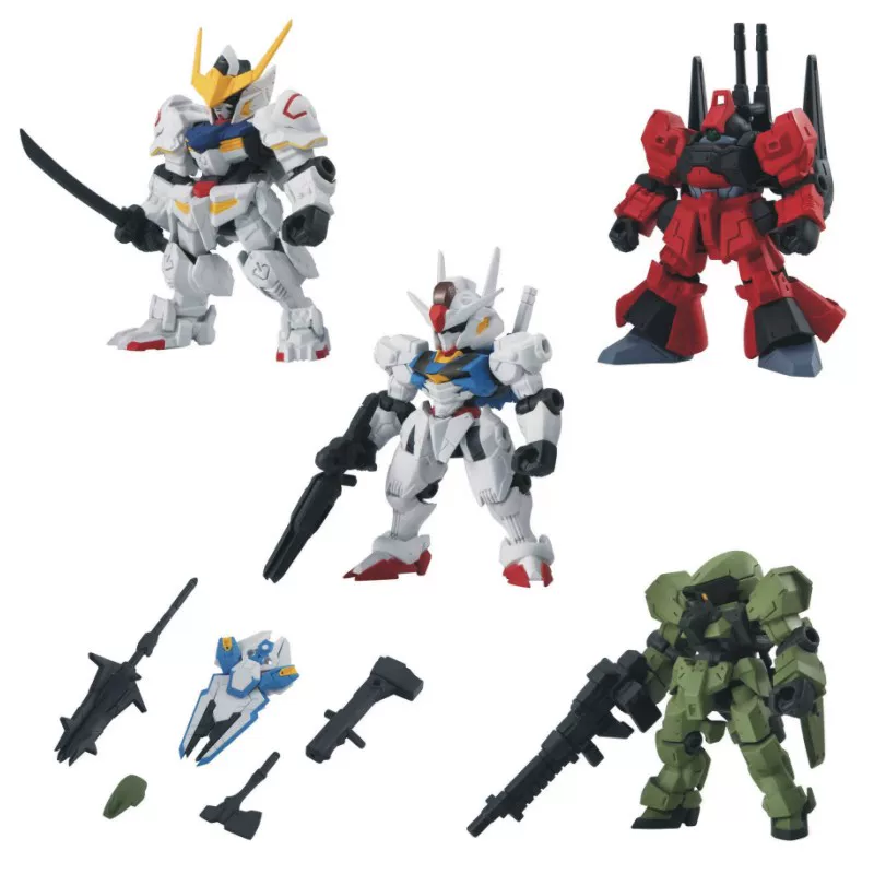 Спот Bandai Gundam Гача Элемент Меркурий Вwind Spirit Barbatos Тип 4 Graz Dias MSE23