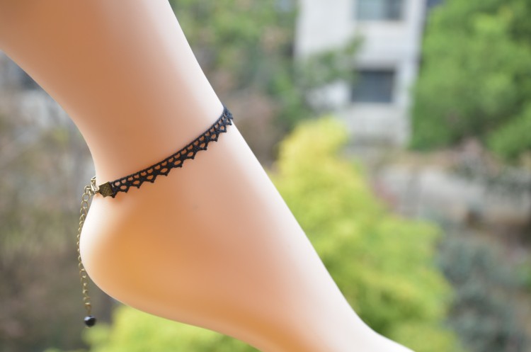 Bracelet de cheville Femme en Dentelle - Ref 3101787 Image 77