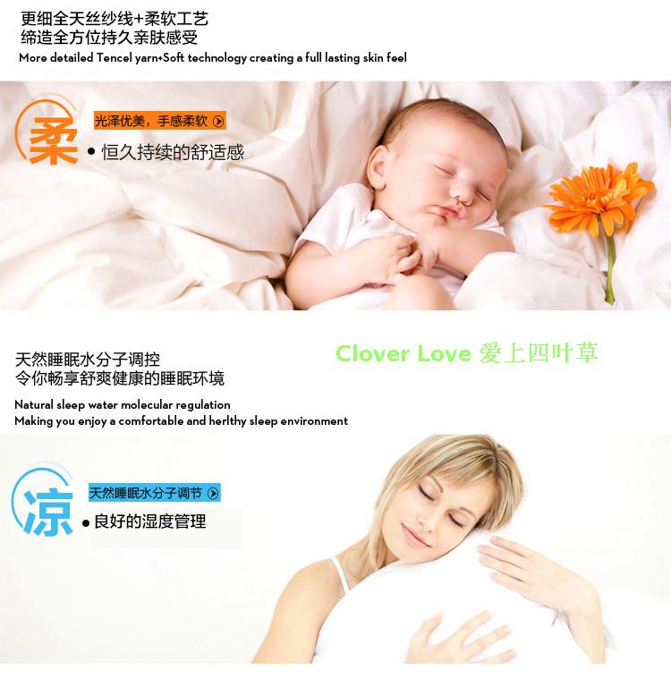 CloverLove爱上四叶草优质天丝四件套1.5/1.8米床仲夏夜之梦包邮