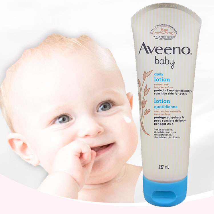 Spot Canada Aveeno Baby Ai Weibo baby oat moisturizing breast milk baby child face cream 227ml