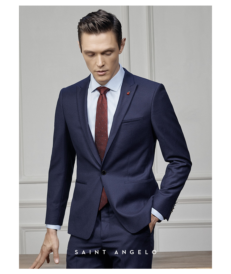 Baoxin Bird 2018 mùa xuân mới dành cho giới trẻ - Suit phù hợp quần tây nam