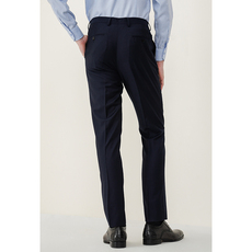 Классические брюки 报喜鸟秋季男士商务职场羊毛藏青西裤传统裤子 直筒正装西装裤男