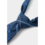 Шелковый синий галстук для отдыха, пиджак классического кроя, осенний