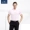 Annunciation chim mùa xuân và mùa hè người đàn ông mới của kinh doanh bình thường jacquard áo sơ mi Hàn Quốc Slim thanh niên ngắn tay áo sơ mi áo sơ mi caro
