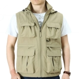 Весенний летний съёмный дорожный легкий и тонкий жилет подходит для мужчин и женщин для отдыха, 2024 года