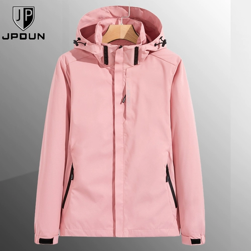 Дорожная ветрозащитная водонепроницаемая съемная спортивная куртка для влюбленных подходит для мужчин и женщин для отдыха