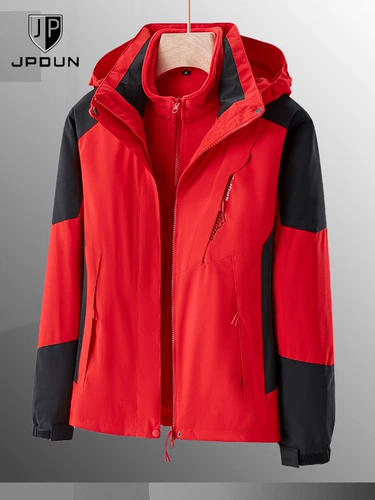 Элитная съемная флисовая демисезонная куртка подходит для мужчин и женщин для работы, делается под заказ, с печатью вашего логотипа, «три в одном»