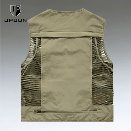 Дорожный летний легкий и тонкий быстросохнущий жилет подходит для мужчин и женщин