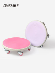 Onemile Six-Wheel Fitness Disc with Universal Wheels, Silent Abdominal Exercise Disc for Home Use, a Magic Tool for Men and Women