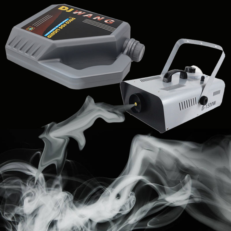 Promotional special wedding supplies 1500W smoke machine bar sprayer wedding effect light stage light