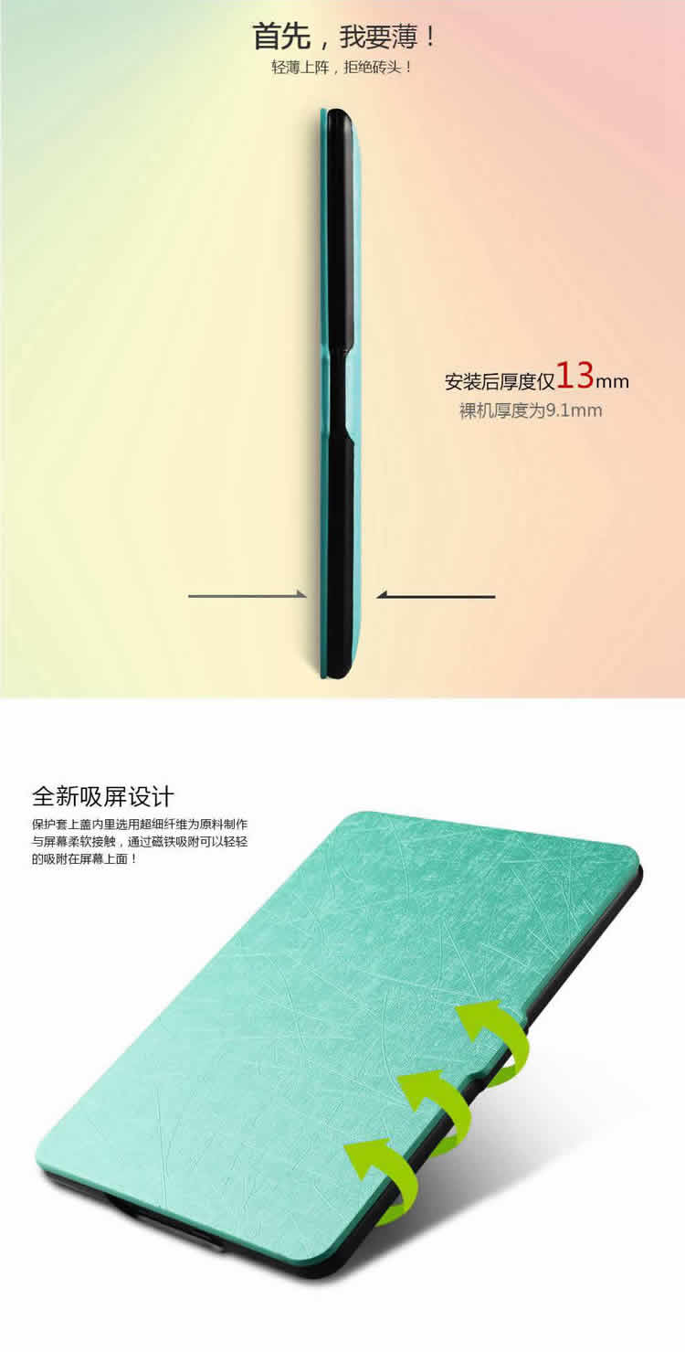 Amazon kindle paperwhite1 / 2/3 899/958 bảo vệ tay holster cuốn sách điện tử nhà đọc - Phụ kiện sách điện tử bao da ipad mini 3