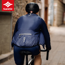 Santic forest guest 2020 new riding clothes windbreaker bicycle skin coat road car riding equipment