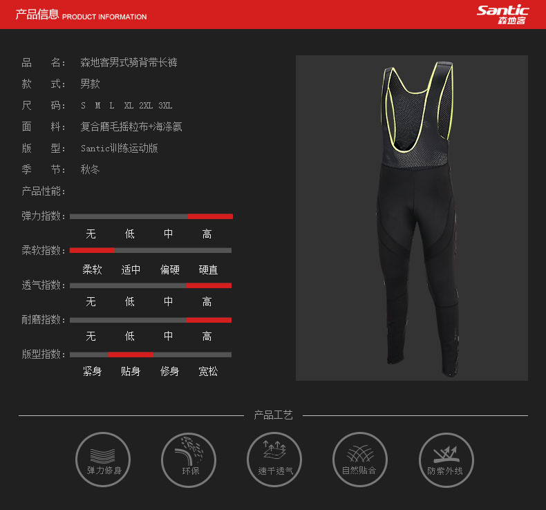 Vêtement cyclisme homme SANTIC - Ref 2217571 Image 15