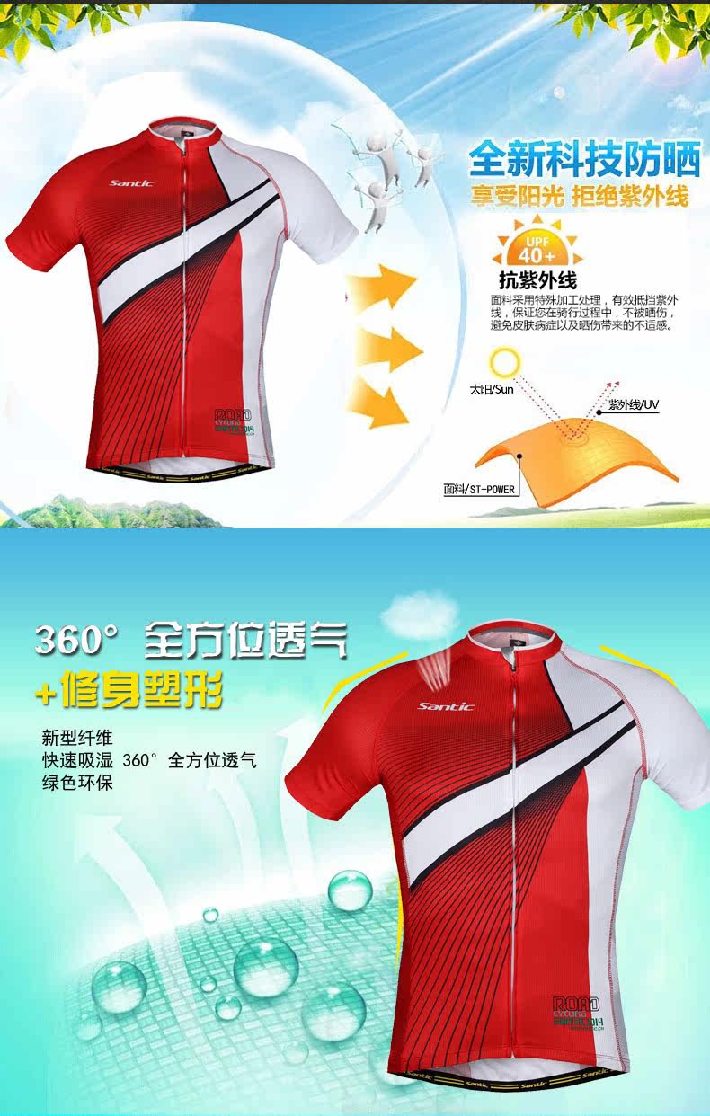 Tenue de cyclisme homme SANTIC - Ref 2217737 Image 8