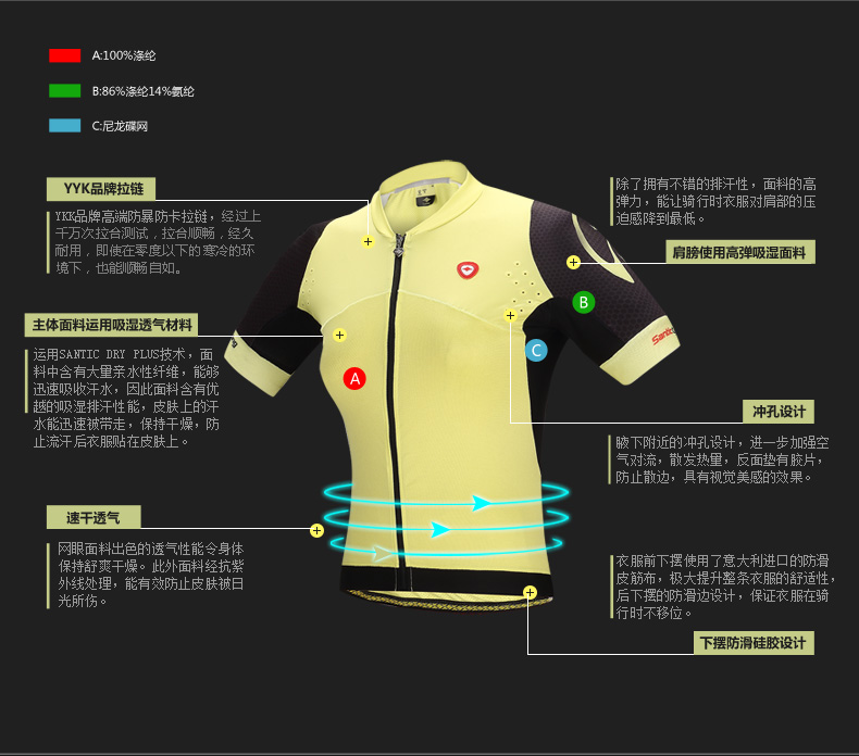 Vêtement cyclisme femme SANTIC - Ref 2215371 Image 22