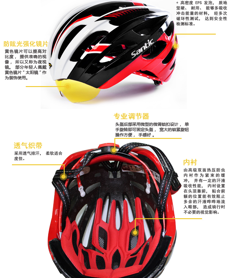 Casque cycliste SANTIC - Ref 2249496 Image 30