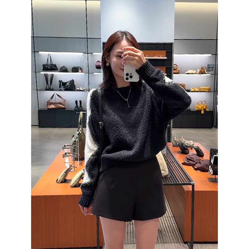 Eul Eby Leg-Slimming Pants Autumn and Winter New Style Small Bee Embroidery Suit Pants Versatile with Boots Shorts for Women Eul Eby Leg-Slimming Pants Autumn and Winter New Style Small Bee Embroidery Suit Pants Versatile with Boots Shorts for Women