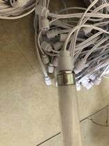 T4T5 electronic lamp foot line fluorescent lamp light box line lamp angle line 1 2 meters T4T5 light box line