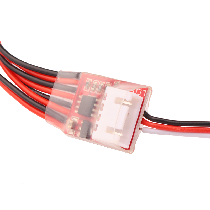 Four-axis multi-axis LED light controllers Night Airlines retrofit a trailed four