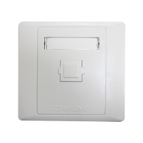 CommScope single port network information panel M10CF-262 CommScope single hole flat Port phone RJ45 socket