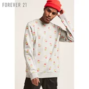 Forever21 mùa xuân và mùa hè 2018 người đàn ông mới của phim hoạt hình in áo len dài tay