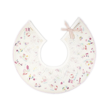 Original order Hello Kitty MARL saliva towel girl baby bib pink rice pocket fake collar gift