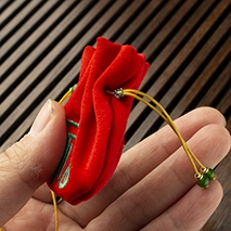 Детский сувенир для хранения пуповины, цвета киновари