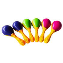 Orff world Orff world two-color maracas plastic maracas pair M27 childrens music toys