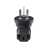 Национальный стандарт с тремя разъемами «папа» и тремя вертикальными отверстиями «мама» адаптер питания CN — IEC320 C13