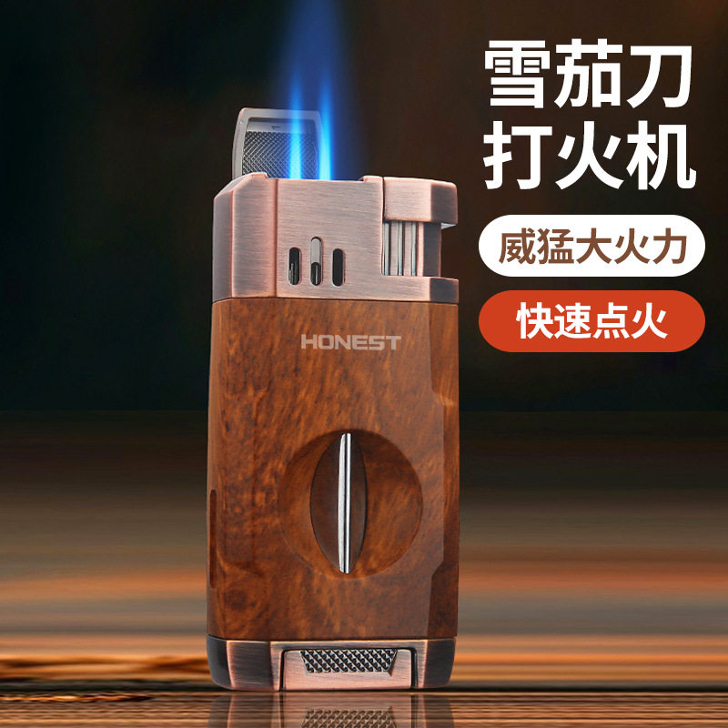 Baicheng Feipeng сигарный нож газированный ветролом пара прямо зажигалка Точечная сигарная комара. Молочная дыхание. внешняя торговля Трансграничный источник товаров