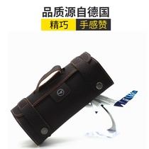 New product impulse Lufthansa small small leather storage bag Wash hand-held cosmetics portable for men and women