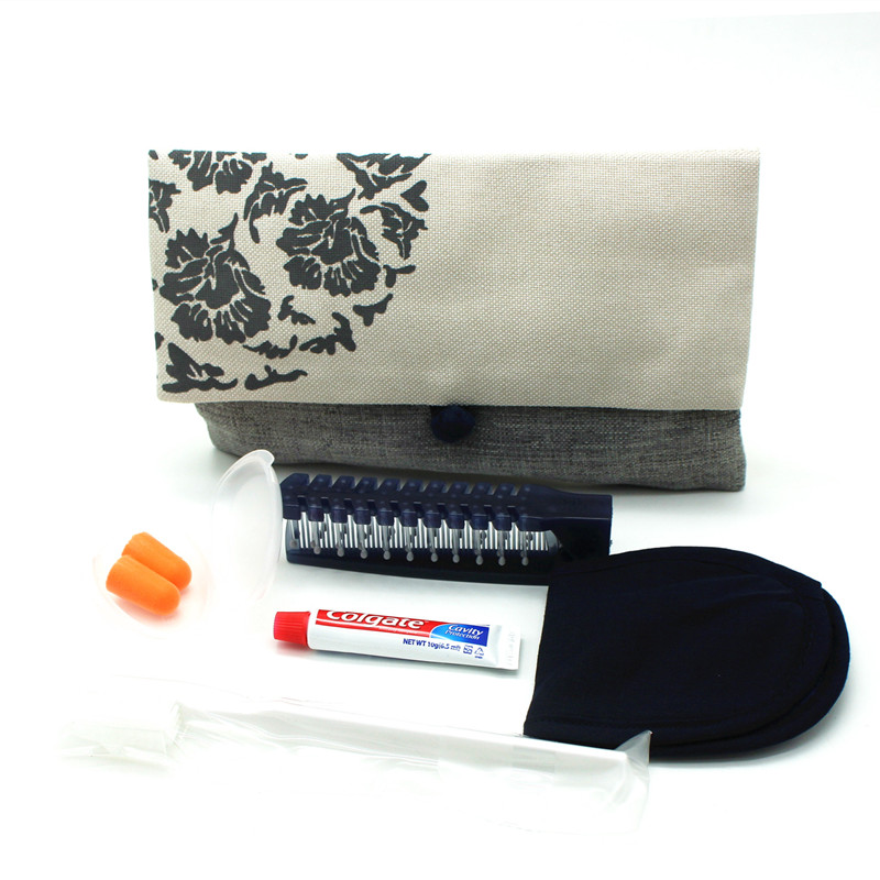 New Products Each Airline Aircraft Portable Travel Male And Female Contained Bag Wash Makeup Bag Electronic Power Pack Pen Bag