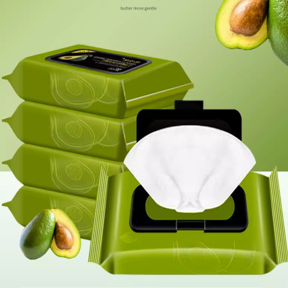 【可签到】牛油果卸妆湿巾60片