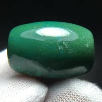 Lovers new product hot sale raw ore high porcelain turquoise Qin ancient fruit material vat beads DIY accessories collarbone chain pendant