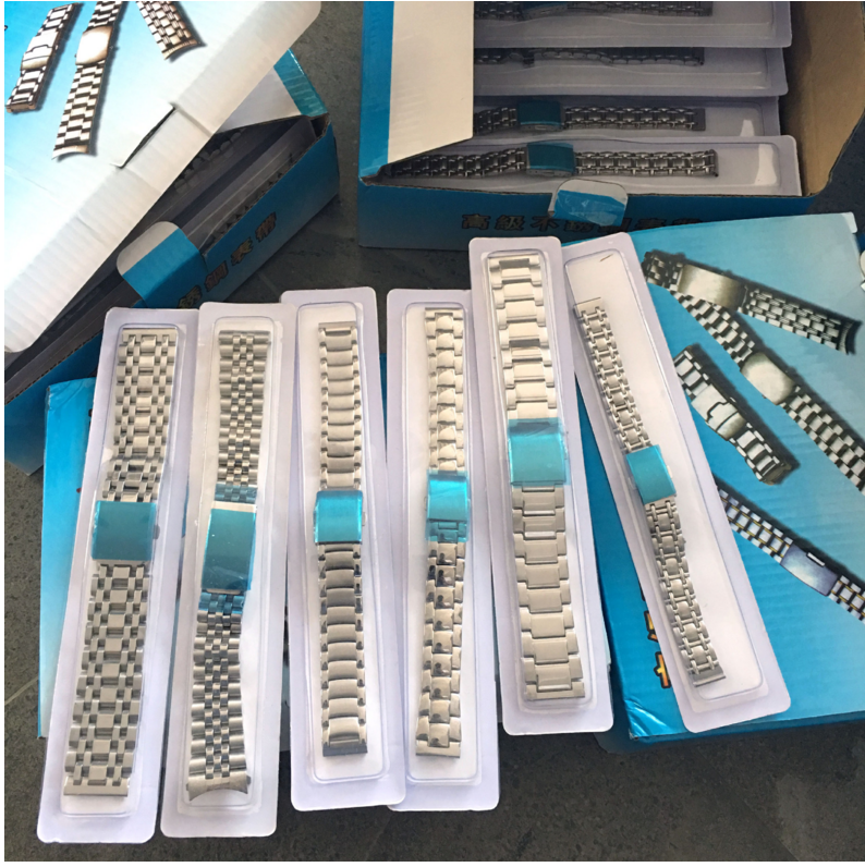 Stainless steel solid meter with full steel meter chain male style female size handling solid steel band random pattern