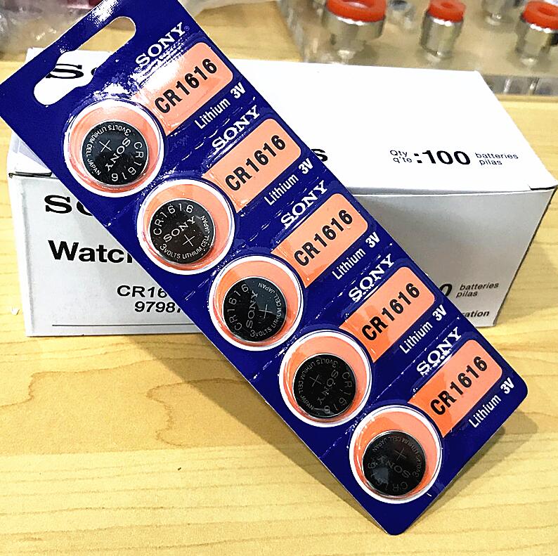 Original imported SONY Sony button battery CR1616 3V lithium manganese battery original Japanese