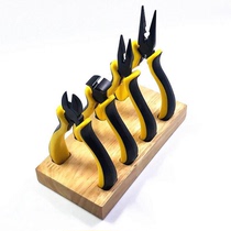 Professional watch tool straight - cutting clamp flat clamp clamp clamp clamp clamp wood base four set