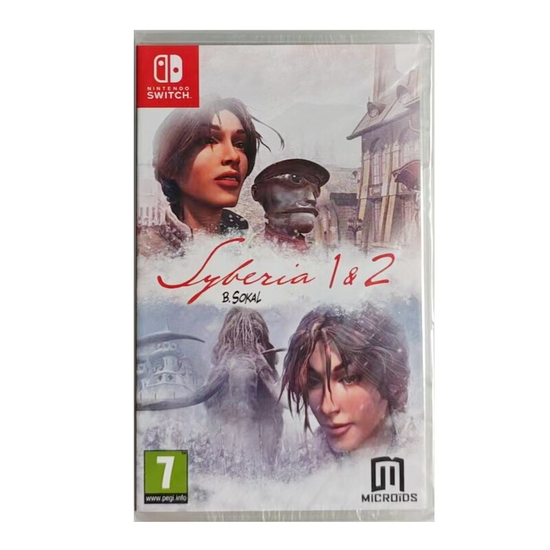 Brand New Ns Switch Syberia 1+2 Collection Syberia 1&2 Japanese, English, French, Russian
