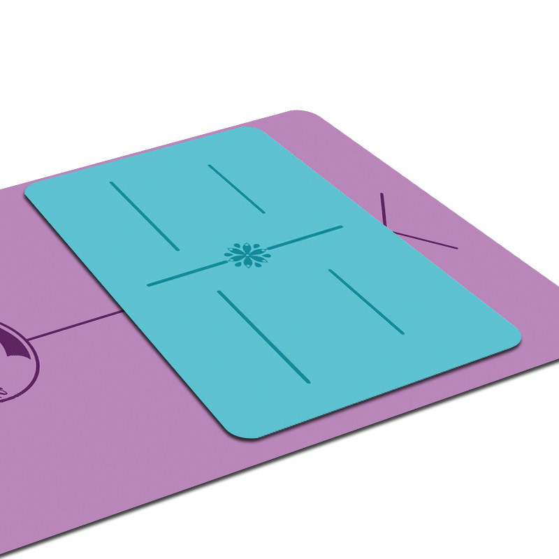 Yoga mat small mini carrying flat support Elbow Cushion Block Rubber Thickened Anti Slip Short shoulder headstand cushion