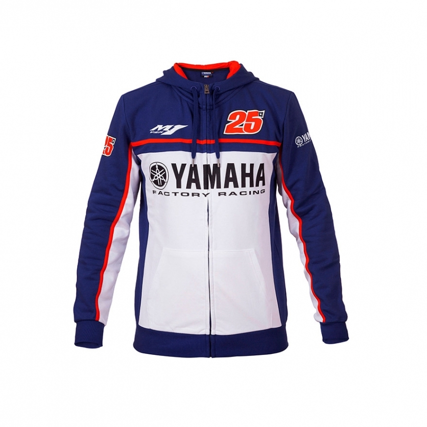 Original single export MOTOGP No. 25 MVK car fan motorcycle hoodie jacket motorcycle riding hooded sweater pure cotton