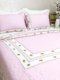 Pure cotton quilted quilt full cotton wash cotton Korean bed cover three-piece set cotton sewn kang single two-piece set bed cover