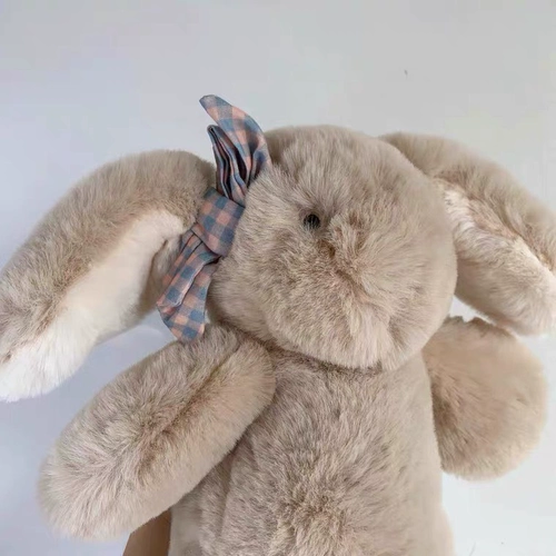 Плюшевый кролик с бантиком, рюкзак, сумка через плечо для девочек для выхода на улицу