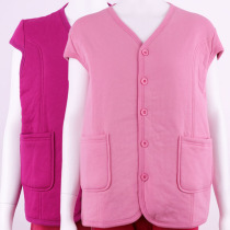 Antarctic cotton large size vest waistcoat cotton three-layer thermal underwear with fat and large waistcoat for the elderly women with cotton cardigan