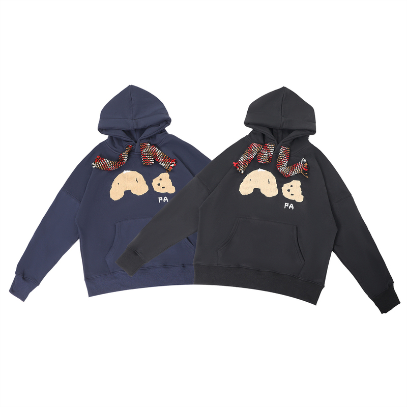 Palm Angels Hooded Fleece Sweatshirt Pa Decapitated Teddy Bear American Trendy Brand Loose Hoodie Palm Angels Hooded Fleece Sweatshirt Pa Decapitated Teddy Bear American Trendy Brand Loose Hoodie